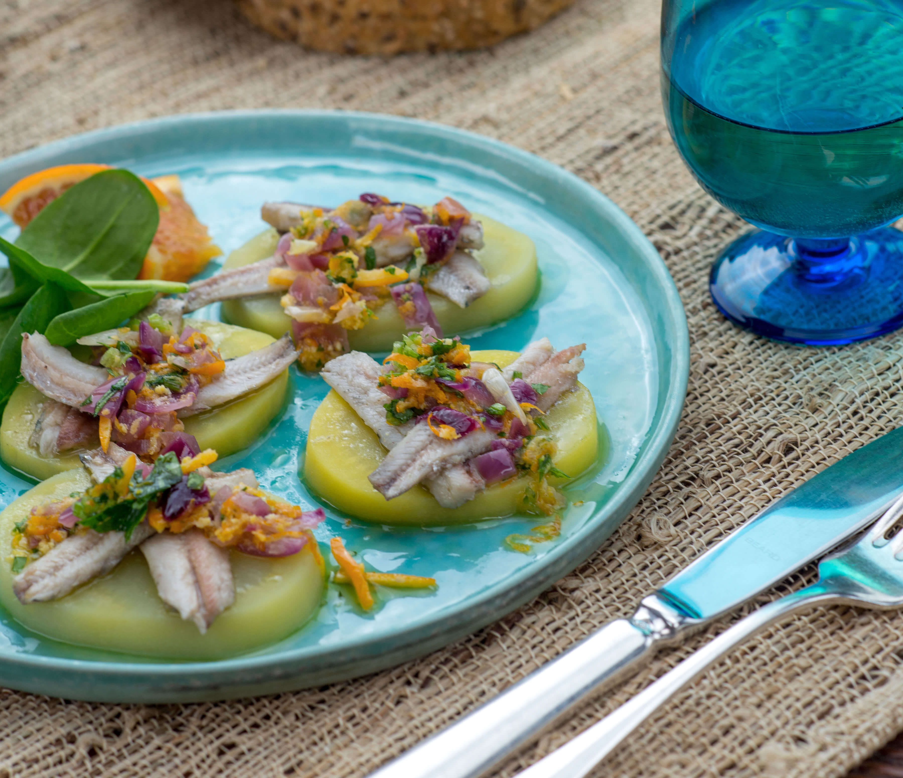 Filetti Di Sardine Con Patate E Salsa All Arancia Rio Mare