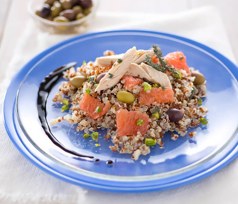 Insalata Di Sgombro Quinoa E Pompelmo Rio Mare